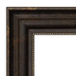 30" X 66" Non-Beveled Stately Bronze Full Length Floor Leaner Mirror - Amanti Art -Amanti Art GUEST aa2be0fb 7441 494d 8b02 ac4cc6f235cd