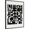 22" X 30" Fragmented By Ishita Banerjee Framed Canvas Wall Art Black - Amanti Art -Amanti Art GUEST ab7e2106 f640 4f3e 9035 a3e5e5e3788b
