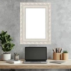 Amanti Art Opera Off White Framed Dry Erase Magnetic Board -Amanti Art GUEST abe20037 2291 436d 94b2 a7608f3563e6