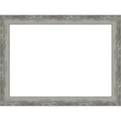 Amanti Art Waveline Silver Narrow Framed Dry Erase Magnetic Board -Amanti Art GUEST ac2a2c65 5005 4512 ad83 1ada9e8c20e0
