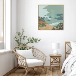 30" X 30" Hidden Dune II By Jacob Green Framed Canvas Wall Art Print - Amanti Art -Amanti Art GUEST ac3d948f af71 4822 96df b8327b298d74