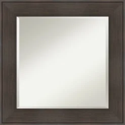 William Framed Bathroom Vanity Wall Mirror Espresso - Amanti Art -Amanti Art GUEST acbeddb3 c03f 4f92 9669 d05bab98c316