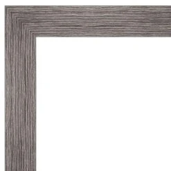 Amanti Art Pinstripe Plank Grey Narrow Framed Dry Erase Magnetic Board -Amanti Art GUEST ad838fd9 6436 4dcc b11d 16b20444e0bb