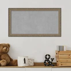Amanti Art Parisian Silver Wood Framed Magnetic Board -Amanti Art GUEST adb0cdd0 22f7 4f6e bae0 c74ee4345c75