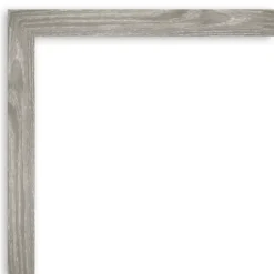 31" X 25" Non-Beveled Dove Square Bathroom Wall Mirror Gray Wash - Amanti Art -Amanti Art GUEST ae23d85f fa14 4cc1 aa95 ff10779a3ae1