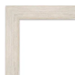 31" X 31" Non-Beveled Hard Whitewash Wood Wall Mirror - Amanti Art -Amanti Art GUEST b021d15d d0fe 44c3 b4ac 15159c2cf8c2