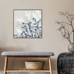 22" X 22" Blue Spring I By Isabelle Z Framed Canvas Wall Art Gray Wash - Amanti Art 16 22" X 22" Blue Spring I By Isabelle Z Framed Canvas Wall Art Gray Wash - Amanti Art -Amanti Art GUEST b19c62ce 3693 4798 8a6e e4cfaf1370d6