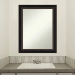 23" X 29" Non-Beveled Trio Oil Rubbed Bronze Bathroom Wall Mirror - Amanti Art 17 23" X 29" Non-Beveled Trio Oil Rubbed Bronze Bathroom Wall Mirror - Amanti Art -Amanti Art GUEST b2381fa1 8c65 42f4 b29e d34c24676f67