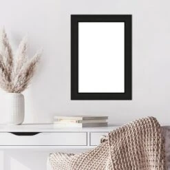 Amanti Art Midnight Black Narrow Framed Dry Erase Magnetic Board -Amanti Art GUEST b2e88bd8 e371 4b22 99f3 48708ebf6b7f