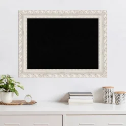 34"x26" Opera Wood Frame Black Cork Board Off-White - Amanti Art -Amanti Art GUEST b464fac9 95a0 4a95 b022 436b14e2859f
