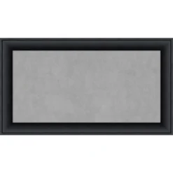 Amanti Art Nero Black Framed Magnetic Board 27 X 15 In. -Amanti Art GUEST b51d6272 0a68 4009 87f3 2c4d8d2632a0