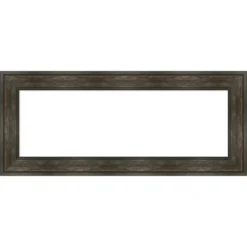 Amanti Art Rail Rustic Char Framed Dry Erase Magnetic Board -Amanti Art GUEST b63c8b7d 21ee 423f 969a 8f5e8320c109