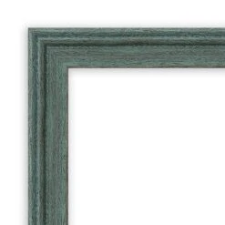 Amanti Art 31"x23" Upcycled Wood Frame Natural Cork Board Teal/Gray : Wall Mounted, Large, Office Bulletin Board -Amanti Art GUEST b82b3ff4 c616 41cc b764 ddb259cbe832