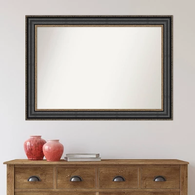42" X 30" Non-Beveled Thomas Black Bronze Wall Mirror - Amanti Art 9 42" X 30" Non-Beveled Thomas Black Bronze Wall Mirror - Amanti Art - Image 7