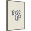 16" X 23" Rise Up II Neutral By Becky Thorns Framed Canvas Wall Art Gray Wash - Amanti Art -Amanti Art GUEST b92243ce c5ab 4ecc a1ad cb4888f31605