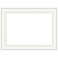 Amanti Art Craftsman White Framed Dry Erase Magnetic Board -Amanti Art GUEST b962aeb2 6dec 4594 86ba 84177a599a5a