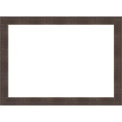 Amanti Art Whiskey Brown Rustic Framed Dry Erase Magnetic Board -Amanti Art GUEST bb29432e 8ddd 4610 bf1e ef1fb85a3696