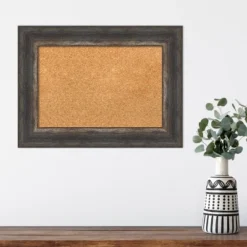 Amanti Art Bark Rustic Framed Corkboard, Natural Cork -Amanti Art GUEST bb8ac35a 8cca 49ca bcd6 2ebed7edd36a