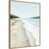 23" X 30" Crash Into Me II Beach By Isabelle Z Framed Canvas Wall Art Print - Amanti Art -Amanti Art GUEST bbe56685 8477 459a b1ef c2727134b028