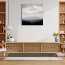 30" X 30" Mountain Vista II By Madeline Clark Framed Canvas Wall Art Print - Amanti Art -Amanti Art GUEST bc33db27 bf23 471f 8a70 c8219b8e526d