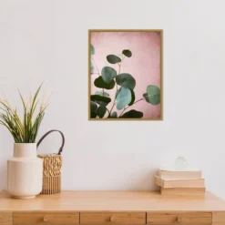 16" X 20" Sage Eucalyptus No.2 By Lupen Grainne Framed Canvas Wall Art - Amanti Art -Amanti Art GUEST bc5e72bb 379d 458f 9ca8 a55789fb9483