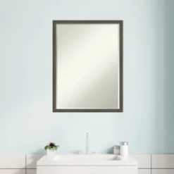 Amanti Art Svelte Petite Bevel Wood Bathroom Wall Mirror 20 Amanti Art Svelte Petite Bevel Wood Bathroom Wall Mirror -Amanti Art GUEST bc6133b1 5707 4051 9fcd eb6d9023458a