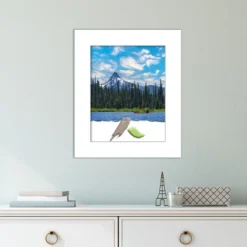 Amanti Art Wedge White Picture Frame -Amanti Art GUEST bd3b1c0d f407 4f09 bdfd 6d8ab787ca87