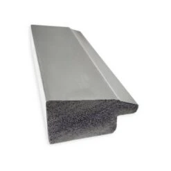 29" X 29" Non-Beveled Vista Brushed Nickel Narrow Bathroom Wall Mirror - Amanti Art