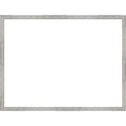 Amanti Art Shiplap White Narrow Framed Dry Erase Magnetic Board -Amanti Art GUEST be2de10a 1407 43a0 8df2 749c53723d69