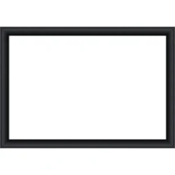Amanti Art Nero Black Framed Dry Erase Magnetic Board -Amanti Art GUEST beb28ef9 f294 44e8 a15d 8ff1fe764395