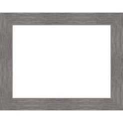 Amanti Art Pinstripe Plank Grey Framed Dry Erase Magnetic Board -Amanti Art GUEST c08169db 6165 4b78 9f85 19943e1c6cce