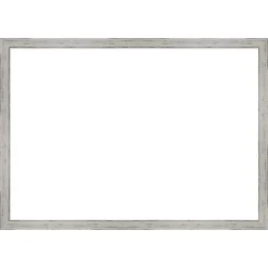 Amanti Art Shiplap White Narrow Framed Dry Erase Magnetic Board -Amanti Art GUEST c19f596e 5099 49c5 b82d 269a25c6c262