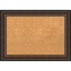 Amanti Art Cyprus Walnut Wood Framed Corkboard, Natural Cork -Amanti Art GUEST c1ebabc2 69eb 4a98 b5c8 5e34bcf6f564