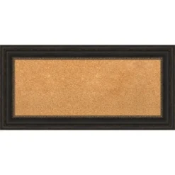 Amanti Art Accent Bronze Framed Corkboard, Natural Cork -Amanti Art GUEST c32e4174 87e1 47be a587 d51ad3a51d60