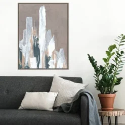 22" X 30" Shape Of Form II By JL Design Framed Canvas Wall Art Gray Wash - Amanti Art 13 22" X 30" Shape Of Form II By JL Design Framed Canvas Wall Art Gray Wash - Amanti Art -Amanti Art GUEST c3d38387 c009 4635 a69b eaa4ba76d635