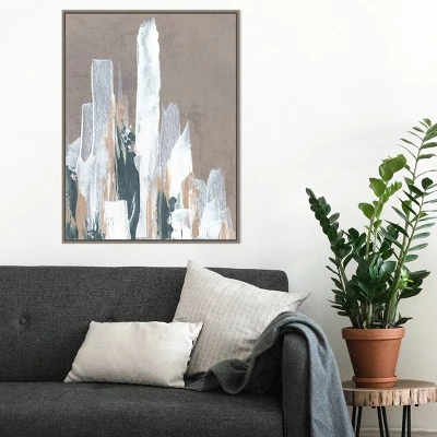 22" X 30" Shape Of Form II By JL Design Framed Canvas Wall Art Gray Wash - Amanti Art 7 22" X 30" Shape Of Form II By JL Design Framed Canvas Wall Art Gray Wash - Amanti Art - Image 5