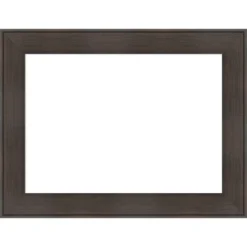 Amanti Art William Rustic Woodgrain Framed Dry Erase Magnetic Board -Amanti Art GUEST c52e319d bf49 4302 bd70 a9dc2fc9d8a3