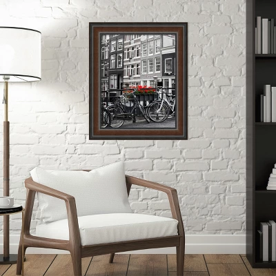 Amanti Art Cyprus Walnut Wood Picture Frame 9 Amanti Art Cyprus Walnut Wood Picture Frame - Image 7