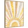 22" X 28" Boho Sunshine I By Courtney Prahl Framed Canvas Wall Art Light Brown - Amanti Art -Amanti Art GUEST c5ab0ee0 2cbe 4158 bb6f 13e1097e160f