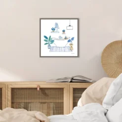 16" X 16" Relax II By Farida Zaman Framed Canvas Wall Art - Amanti Art 11 16" X 16" Relax II By Farida Zaman Framed Canvas Wall Art - Amanti Art -Amanti Art GUEST c891993d 7d4c 4834 b2e9 374e4bd3f977