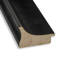 Amanti Art Allure Charcoal Petite Bevel Wood Bathroom Wall Mirror 28.5 X 22.5 In. -Amanti Art GUEST ca2025c9 b830 417f af11 2912dd3672b9