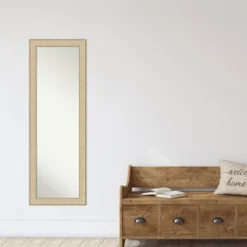 Amanti Art Classic Honey Silver Non-Beveled On The Door Mirror Full Length Mirror, Wall Mirror 52 In. X 18 In 16 Amanti Art Classic Honey Silver Non-Beveled On The Door Mirror Full Length Mirror, Wall Mirror 52 In. X 18 In -Amanti Art GUEST ca6cf6ec 8151 4783 8554 3350b362be54