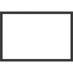 Amanti Art Mezzanotte Black Framed Dry Erase Magnetic Board -Amanti Art GUEST caabd898 a1e8 41ac b254 50dc48e788aa