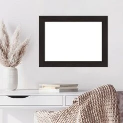 Amanti Art Furniture Espresso Narrow Framed Magnetic Dry Erase Board -Amanti Art GUEST cae2f6ff d1e7 459b 82c3 5729ec81219a