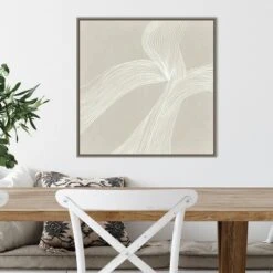 22" X 22" On The Same Wavelength II By Isabelle Z Framed Canvas Wall Art Gray Wash - Amanti Art -Amanti Art GUEST cbd5d5c5 2477 4567 b84c db98e462ce17