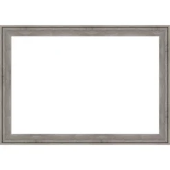 Amanti Art Regis Barnwood Grey Framed Dry Erase Magnetic Board -Amanti Art GUEST cbf0a4b4 3bbe 4925 b40c e434d8d77e7b