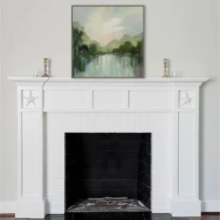 30" X 30" Cool Spring Day By Silvia Vassileva Framed Canvas Wall Art Print - Amanti Art -Amanti Art GUEST cc19759e 2e49 4b4a a6cc 5d23ef103e6e