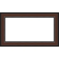 Amanti Art Harvard Walnut Framed Dry Erase Magnetic Board -Amanti Art GUEST cc551268 0536 4405 91ad 3354941e8ad0