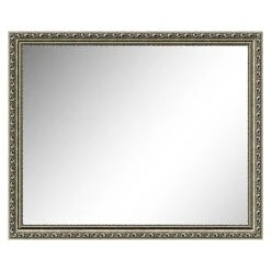 Parisian Silver Framed Wall Mirror - Amanti Art -Amanti Art GUEST ce3911a9 a86e 430a a3ce a3581ce24271
