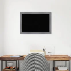 26"x18" Edwin Wood Frame Cork Board - Amanti Art -Amanti Art GUEST ce9ce54d 3b1c 4d30 9871 2065712e65fd